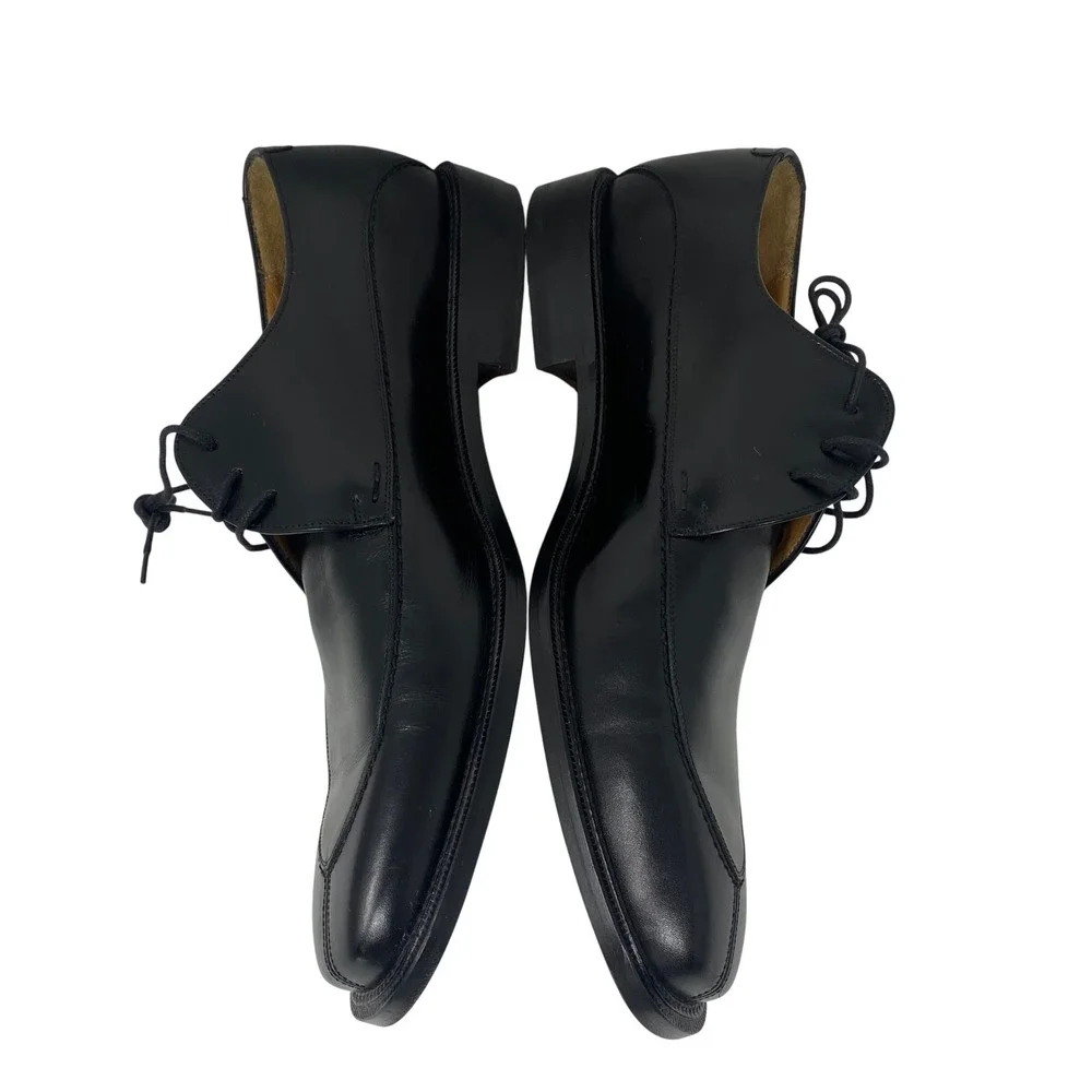 Mezlan black leather